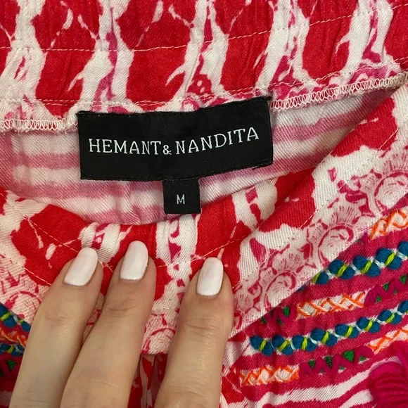 Hemant & Nandita Aztec Print Pants - Picture 4 of 8